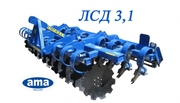 Лущильник СТЕП ЛСД-3, 1навесная борона ЛСД-3, 1